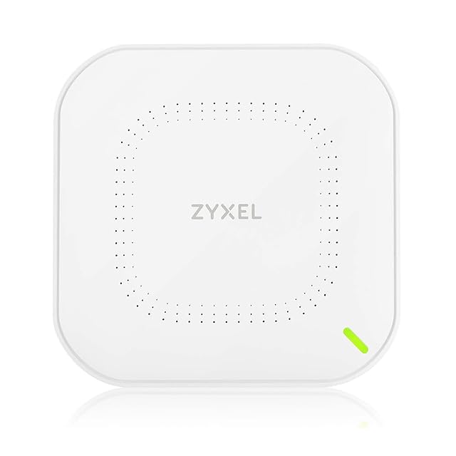 ZYXEL NWA50AXPRO white ceiling-mounted access point disc