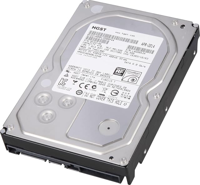 HGST MegaScale DC 4 TB 3.5-inch internal hard drive with a SATA connector