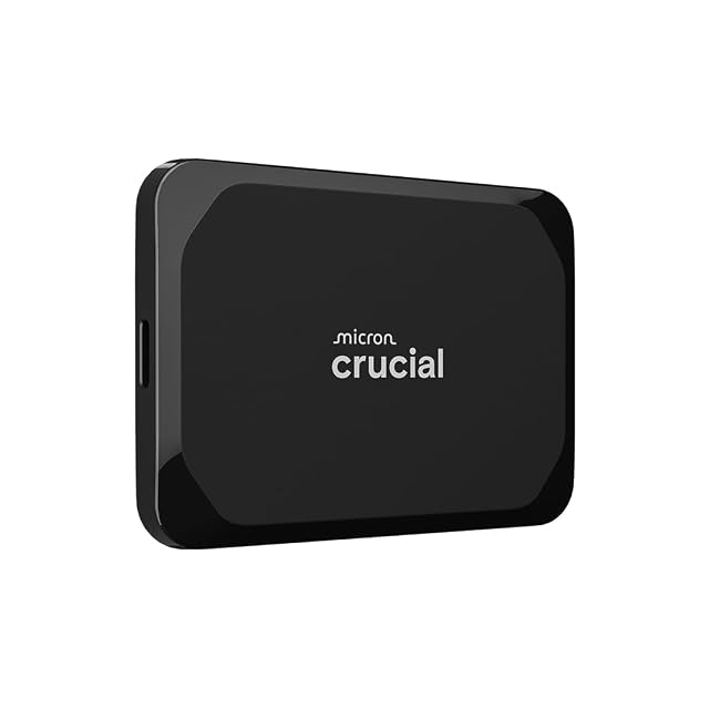 Crucial X9 1 TB portable external SSD with a USB-C connection