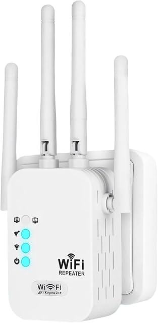 TVVNHA dual-band wireless repeater with four adjustable external antennas